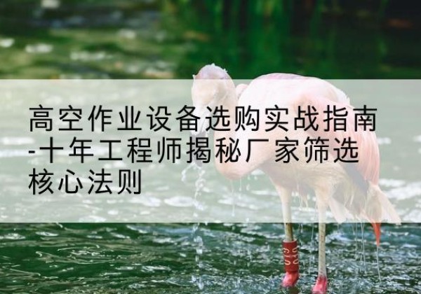 涿鹿剪叉式升降机厂家-高空作业设备选购实战指南-十年工程师揭秘厂家筛选核心法则